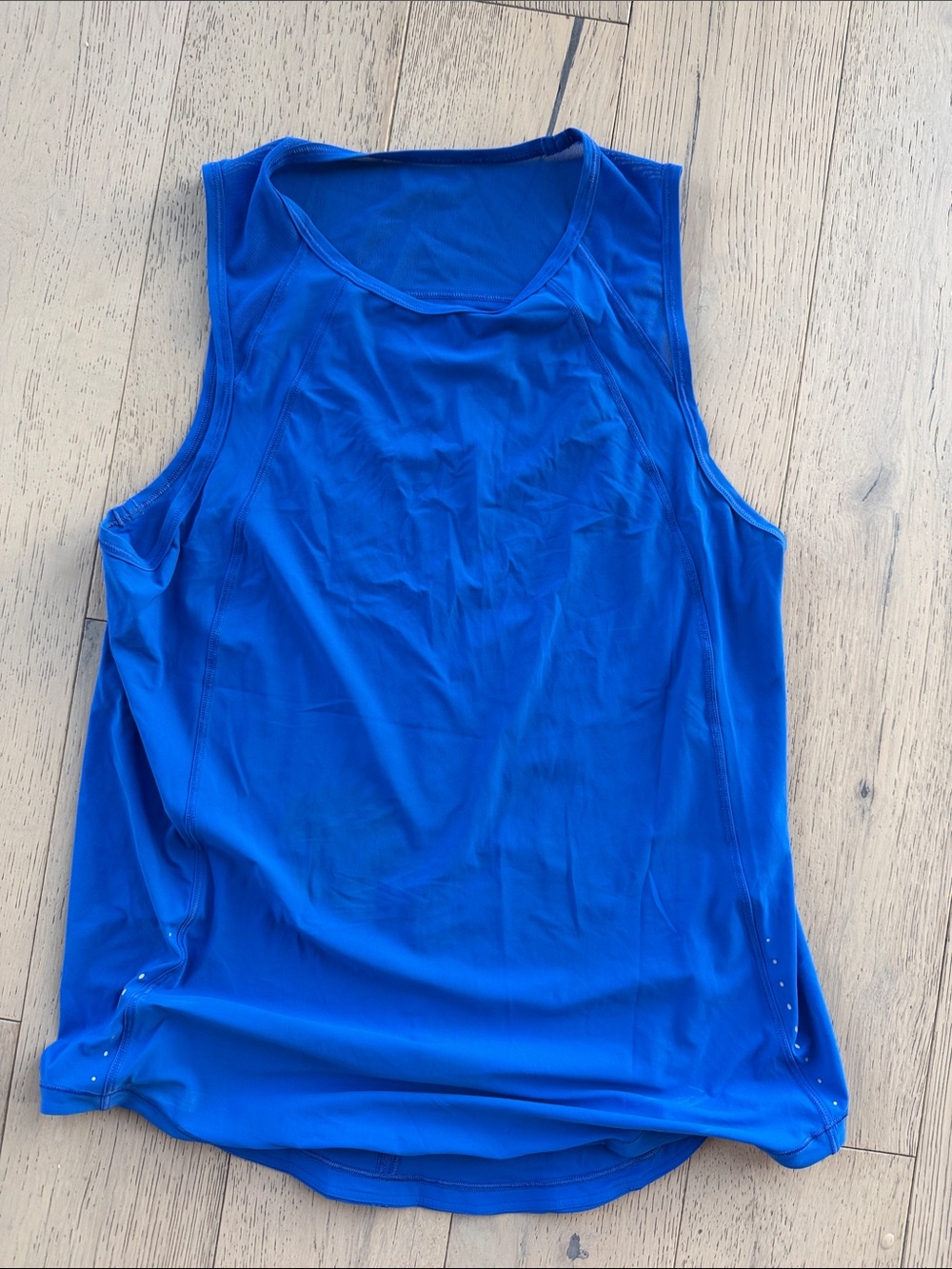 lululemon athletica Women's Blue Athletic Tank